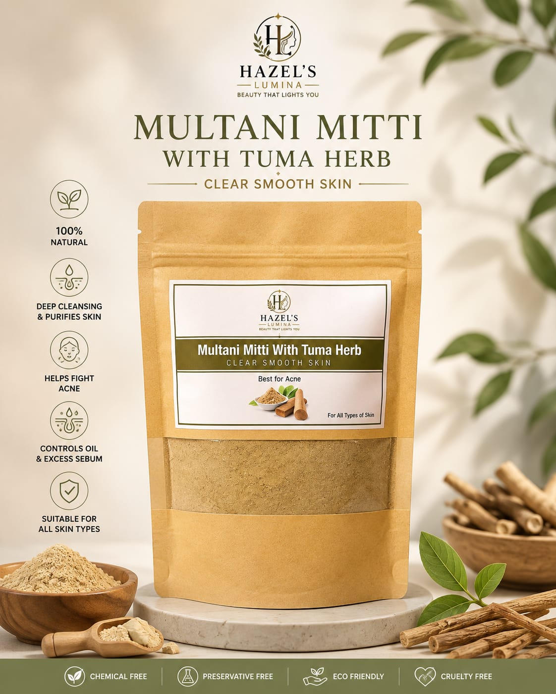 MULTANI MITTI WITH TUMA