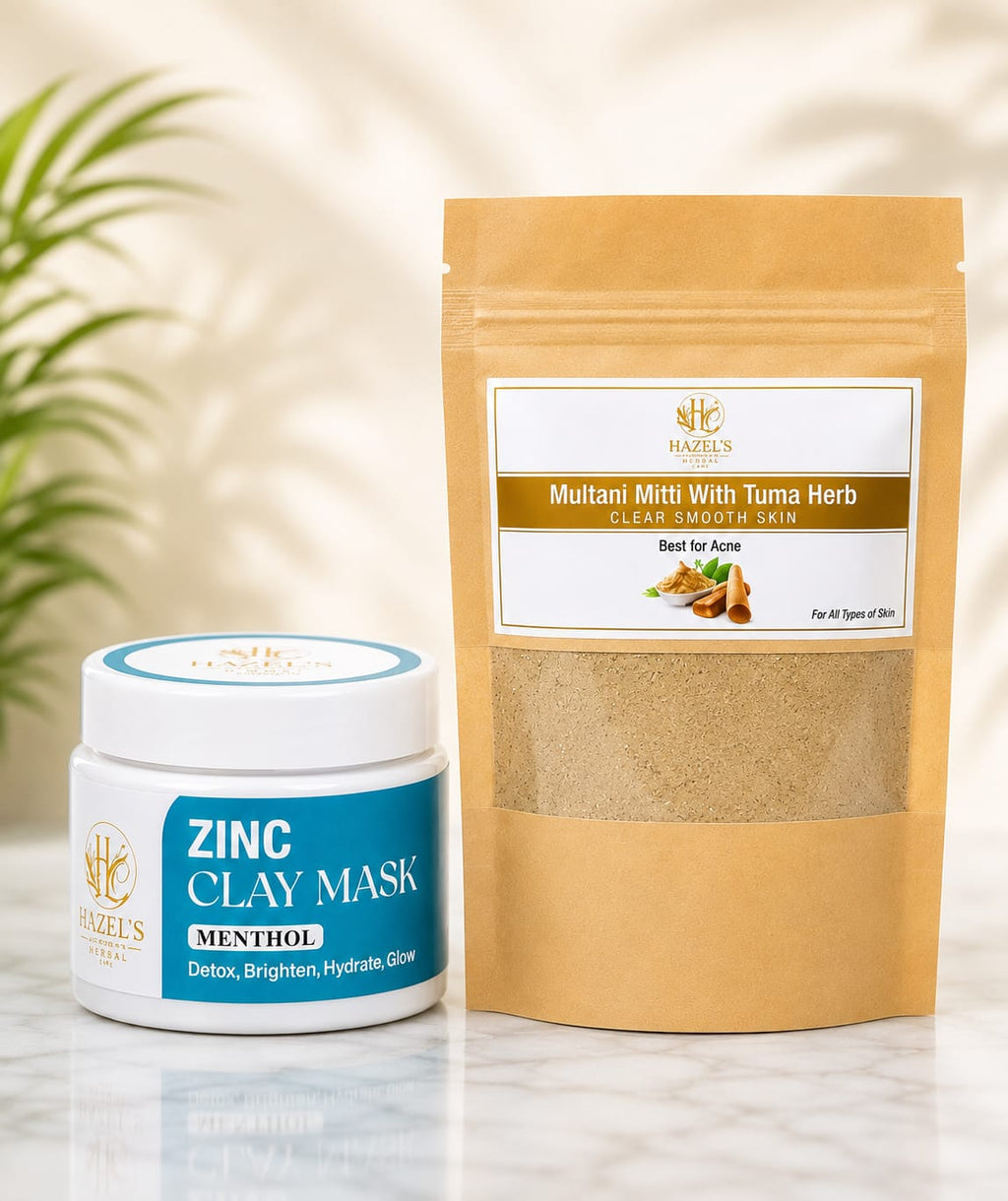Clay Mask & Multani Mitti Package