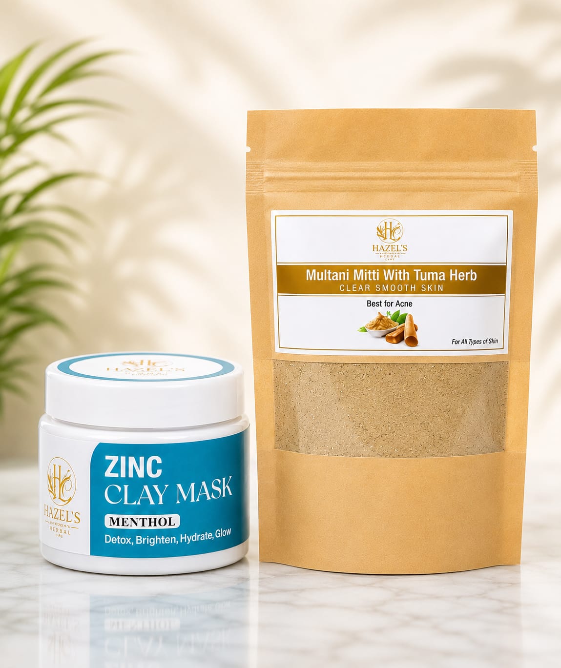 Clay Mask & Multani Mitti Package