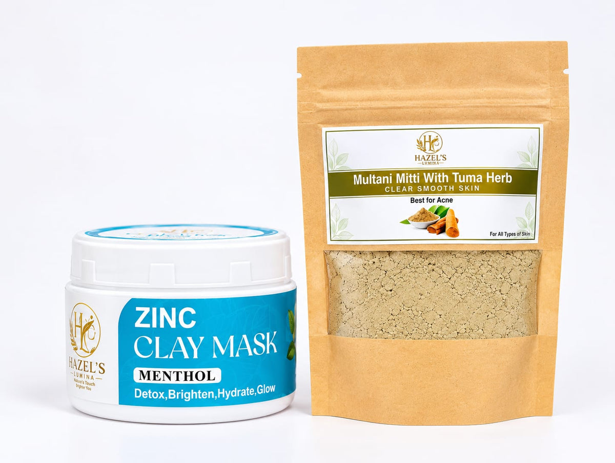 Clay Mask & Multani Mitti Package